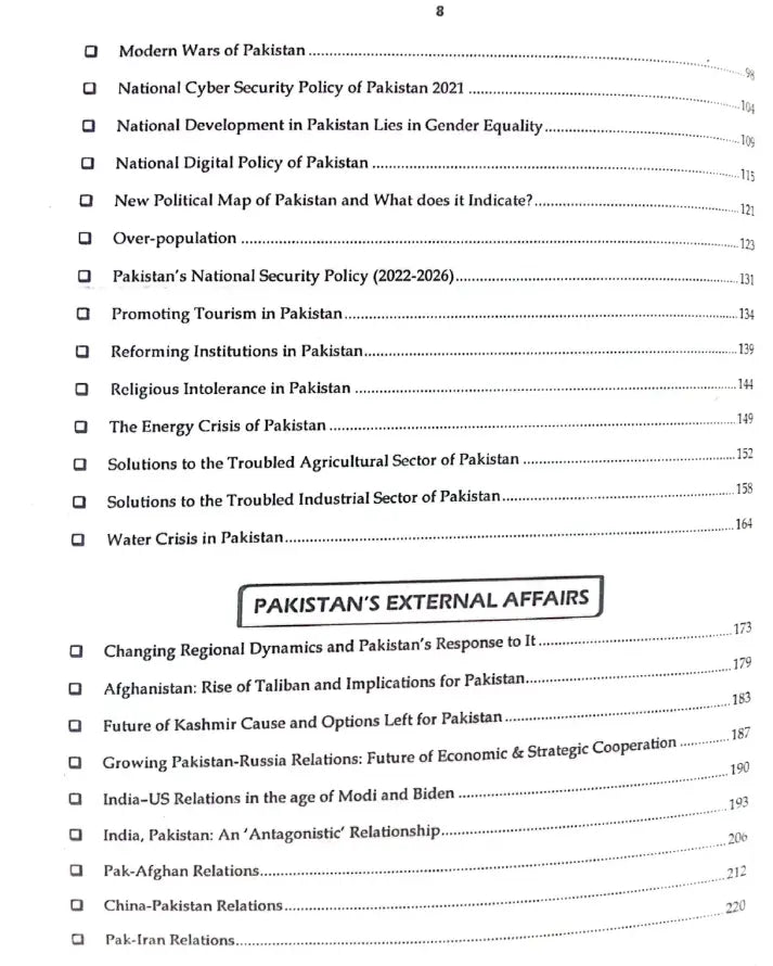 To the Point Current Affairs by World Times